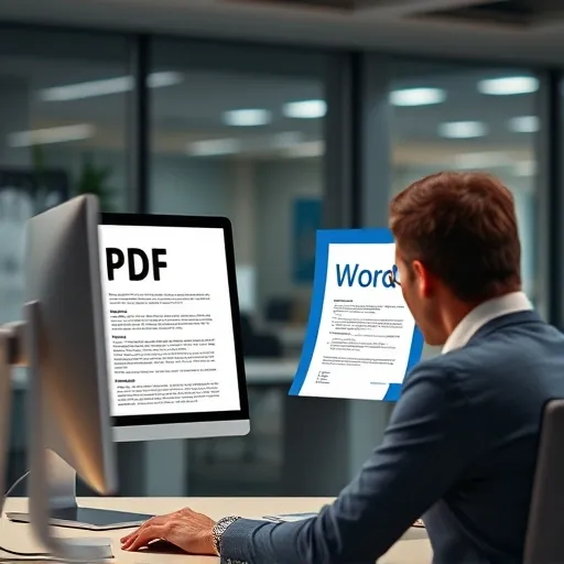 서식 그대로! PDF워드변환, 핵심 방법 3가지 비교