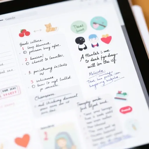 굿노트 다꾸, 전문가처럼! 숨겨진 스티커 활용 팁과 최신 트렌드