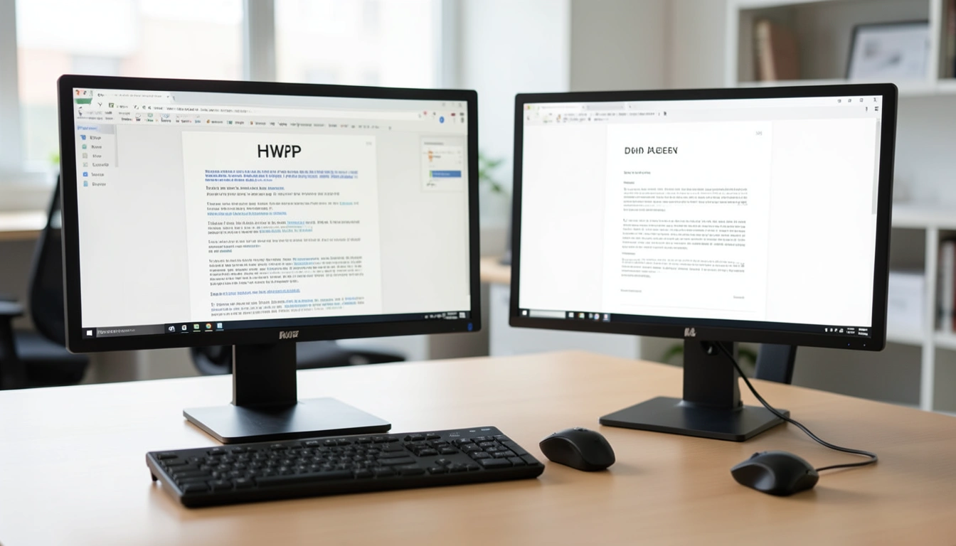 2025년 기준, HWP 파일을 PDF로 변환하는 4가지 방법 총정리