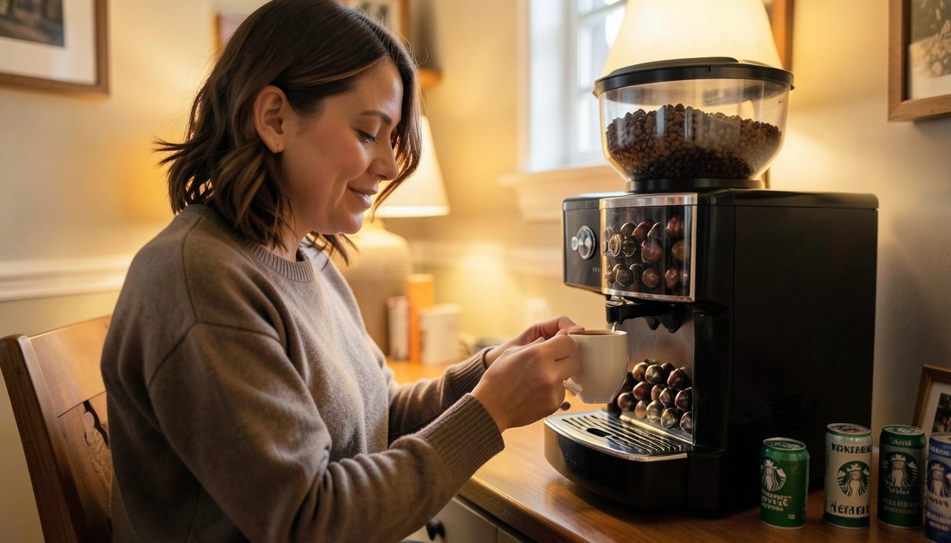 홈카페를 위한 스타벅스커피머신 선택 가이드: 캡슐 vs. 전자동